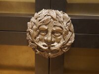 A doorknob outside the treasure house