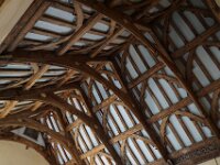 One of the ceilings in the manor