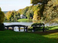 Stourhead lake in Wiltshire