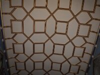 Ceiling in the chapel